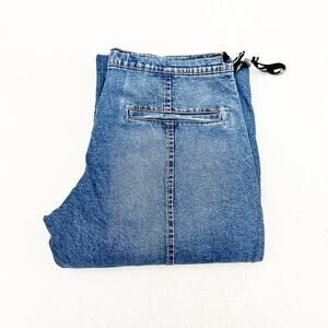 Marithe Francois Girbaud Cargo Pant Y2K Vintage Denim Jeans Wide Leg Size 30
